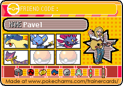 Pavel's Trainer Card