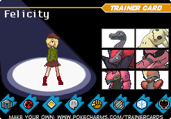 Felicity's Trainer Card