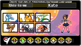 Kate's Trainer Card