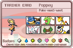 Poppey's Trainer Card