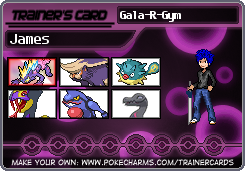 James's Trainer Card
