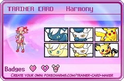 Harmony's Trainer Card