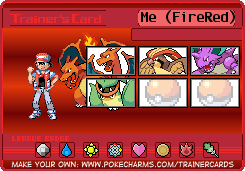Me (FireRed)'s Trainer Card