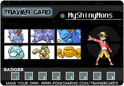 MyShinyMons's Trainer Card