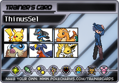 ThinusSel's Trainer Card