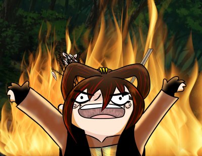 Shinobi’s Dawn: Kikyo is *not* an arsonist