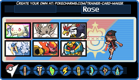 Rose's Trainer Card