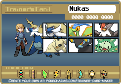 Nukas's Trainer Card