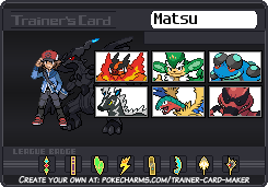 Matsu's Trainer Card