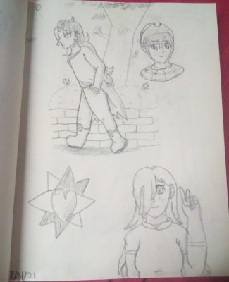 Doodles from my sketchbook